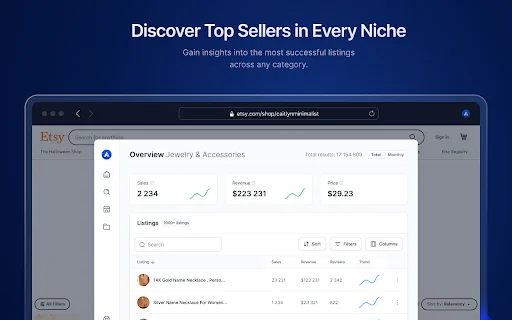 Alura Etsy Seller Tool डाउनलोड करें – Etsy SEO और सेल्स बढ़ाएं - Screenshot 2