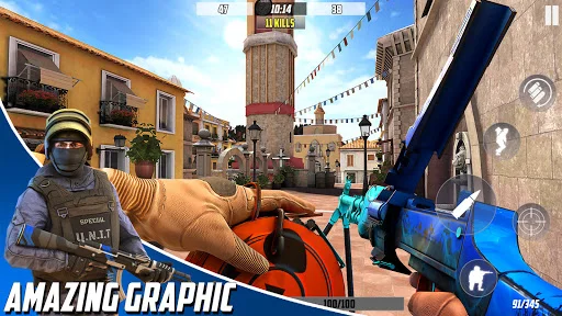 Hazmob FPS Gun Shooting Game डाउनलोड करें – बेहतरीन शूटिंग अनुभव - Screenshot 11