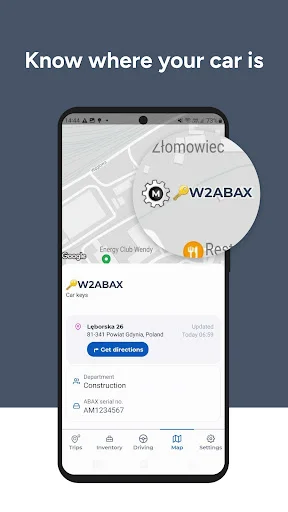 ABAX Driver ऐप डाउनलोड करें – बिज़नेस ट्रिप और माइलेज ट्रैकिंग - Screenshot 4