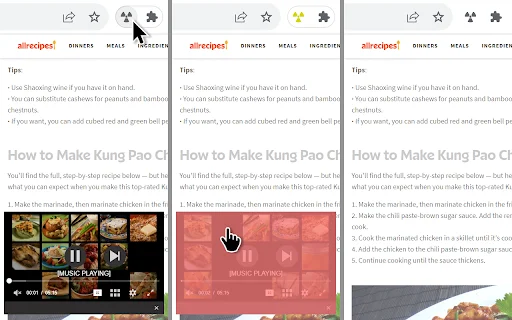 Click to Remove Element डाउनलोड करें – किसी भी वेबसाइट से विज्ञापन हटाएं - Screenshot 3