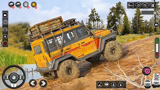 4×4 Jeep Driving Offroad Games डाउनलोड करें – रोमांचक ऑफरोड अनुभव - Screenshot 2