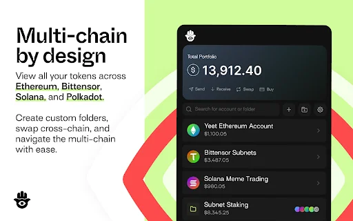 Talisman Wallet डाउनलोड करें – Ethereum और Solana के लिए सबसे अच्छा DeFi वॉलेट - Screenshot 1