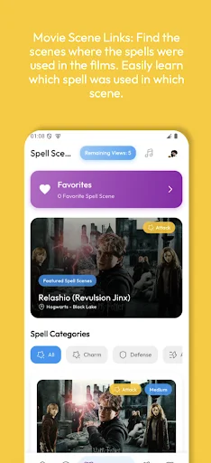 Harry Magic Spells App डाउनलोड करें – जादुई मंत्रों का आनंद लें - Screenshot 4