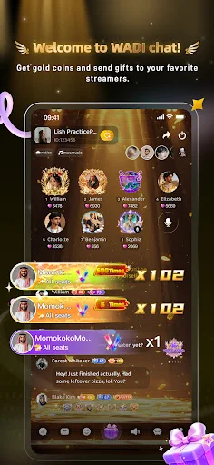 Wadi Chat डाउनलोड करें – रीयल-टाइम वॉइस चैट रूम और नए दोस्त बनाएं - Screenshot 4