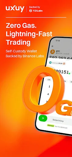 UXUY Wallet डाउनलोड करें – गैसलेस ऑन-चेन क्रिप्टो वॉलेट - Screenshot 1