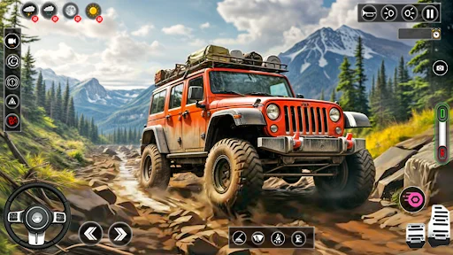 4×4 Jeep Driving Offroad Games डाउनलोड करें – रोमांचक ऑफरोड अनुभव - Screenshot 5