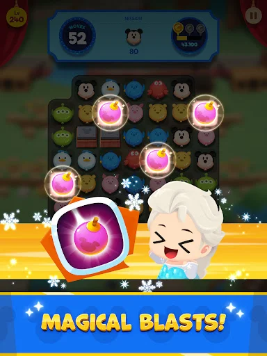 Disney Pop Town डाउनलोड करें – जादुई मैच 3 पहेली गेम का आनंद लें - Screenshot 15