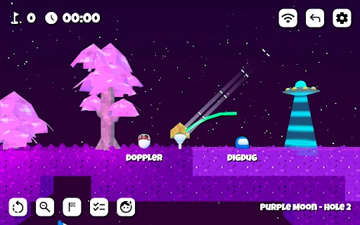 Boxel Golf डाउनलोड करें – रोमांचक मल्टीप्लेयर गोल्फ और लेवल बिल्डर - Screenshot 1