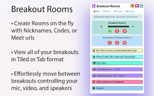 Google Meet Breakout Rooms डाउनलोड करें – शिक्षकों के लिए मुफ्त और बेहतरीन टूल - Screenshot 3