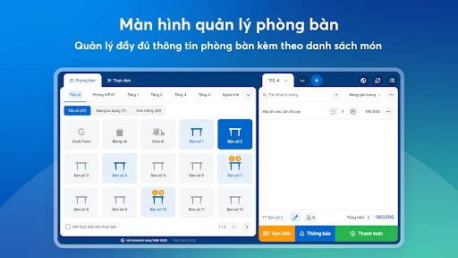 KiotViet Máy POS डाउनलोड करें – रेस्टोरेंट के लिए बेस्ट सेल्स मैनेजर - Screenshot 6