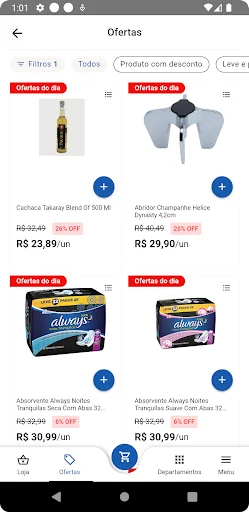 Supermercado Nordestão ऐप डाउनलोड करें – ऑनलाइन शॉपिंग और कैशबैक - Screenshot 2