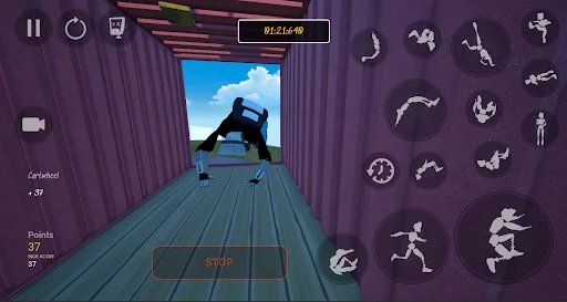 Ragkour: The Parkour Game डाउनलोड करें – बेहतरीन फ्री-रनिंग अनुभव - Screenshot 3