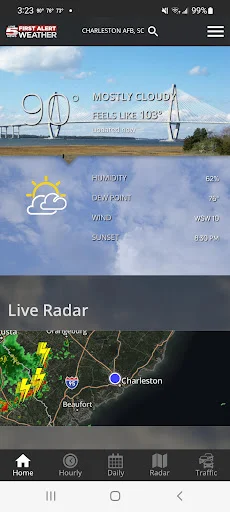 WCSC Live 5 Weather डाउनलोड करें – सटीक मौसम अपडेट - Screenshot 2