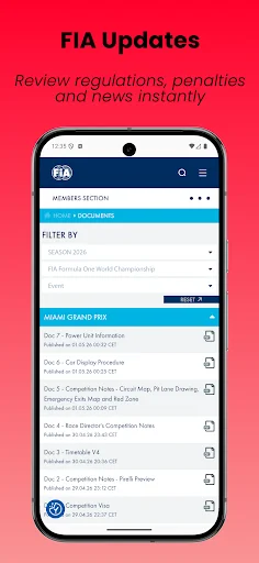 SpeedTrack Widgets डाउनलोड करें – रेसिंग कैलेंडर और समाचार - Screenshot 7