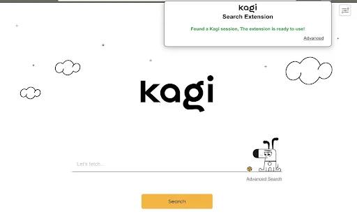 Kagi Search Chrome Extension डाउनलोड करें – विज्ञापन-मुक्त सर्च का अनुभव - Screenshot 1