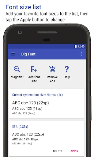 Big Font डाउनलोड करें – सिस्टम फॉन्ट साइज बढ़ाएं | फ़्री APK - Screenshot 5
