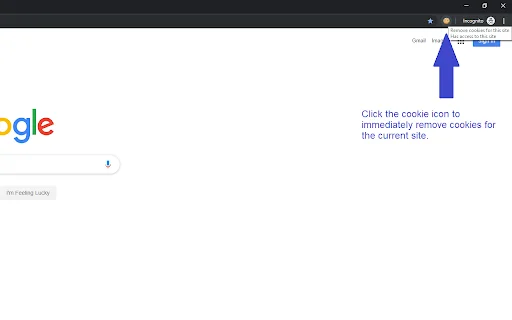 Cookie Remover डाउनलोड करें – किसी भी वेबसाइट की कुकीज़ आसानी से हटाएं - Screenshot 1