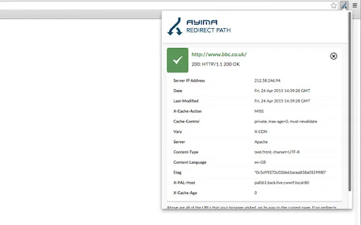 Redirect Path डाउनलोड करें – SEO और HTTP हेडर चेक करने का बेहतरीन टूल - Screenshot 4