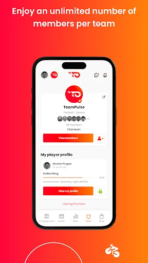 TeamPulse डाउनलोड करें – स्पोर्ट्स टीम और क्लब मैनेजमेंट ऐप - Screenshot 30