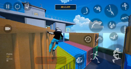 Ragkour: The Parkour Game डाउनलोड करें – बेहतरीन फ्री-रनिंग अनुभव - Screenshot 2