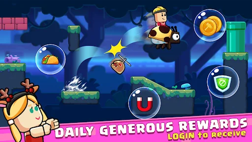Super Bobby – Adventure Game डाउनलोड करें – रोमांचक रेट्रो अनुभव - Screenshot 14