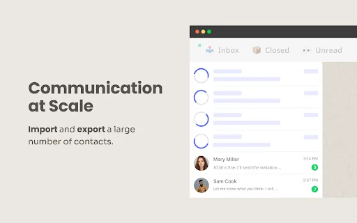 Cooby: WhatsApp के लिए सर्वश्रेष्ठ CRM एक्सटेंशन – अभी डाउनलोड करें - Screenshot 4