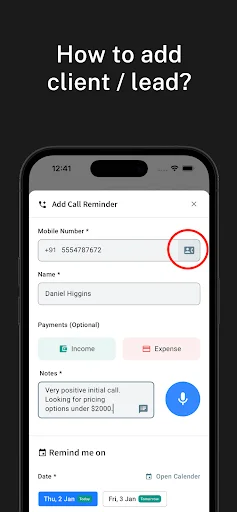 LeedsApp डाउनलोड करें – सर्वश्रेष्ठ लीड मैनेजमेंट और CRM टूल - Screenshot 2