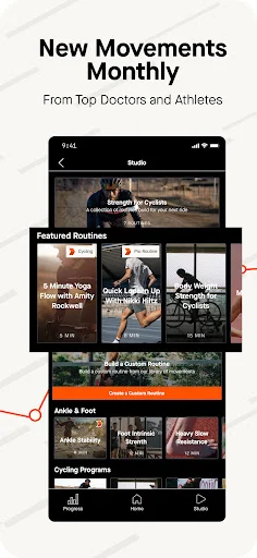 Recover Athletics डाउनलोड करें – चोट से बचें और स्ट्रेचिंग करें - Screenshot 9