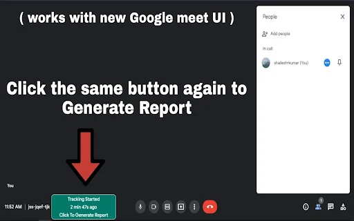 Meet Attendance Tracker डाउनलोड करें – Google Meet उपस्थिति ट्रैकर - Screenshot 2