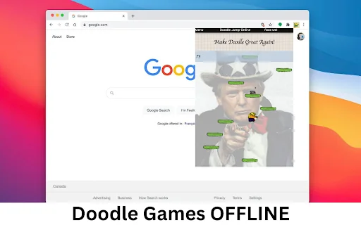 Doodle Jump Original डाउनलोड करें – Chrome के लिए बेस्ट जंपिंग गेम - Screenshot 4