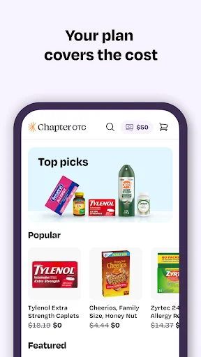Chapter: Medicare OTC Store ऐप डाउनलोड करें – अपने लाभों का उपयोग करें - Screenshot 2