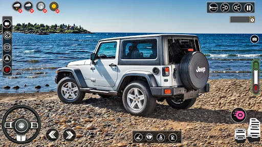 4×4 Jeep Driving Offroad Games डाउनलोड करें – रोमांचक ऑफरोड अनुभव - Screenshot 8