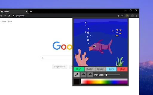 TinySketch डाउनलोड करें – Chrome के लिए बेहतरीन ड्राइंग टूल - Screenshot 2