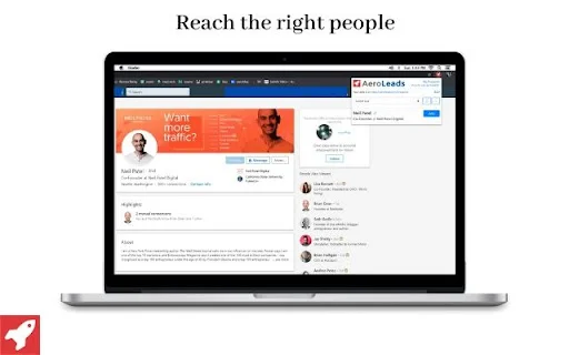 AeroLeads Chrome Extension डाउनलोड करें – B2B ईमेल और फोन नंबर खोजें - Screenshot 4
