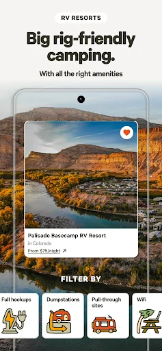 Hipcamp ऐप डाउनलोड करें – कैंपिंग और RV रिसॉर्ट्स बुक करें - Screenshot 4