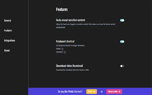 Media Harvest: X (Twitter) Media Downloader डाउनलोड करें – बेहतरीन फीचर - Screenshot 2