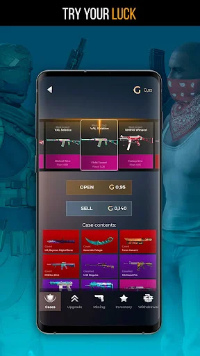 Standon 2 Case Simulator डाउनलोड करें – बेहतरीन स्किन सिम्युलेटर - Screenshot 3