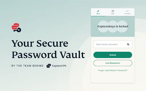 ExpressKeys पासवर्ड मैनेजर डाउनलोड करें – सुरक्षित और तेज़ ऑटोफिल - Screenshot 1