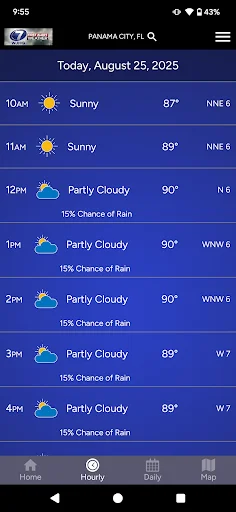 WJHG First Alert Weather डाउनलोड करें – सटीक मौसम पूर्वानुमान - Screenshot 2