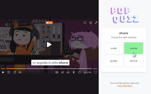 Lingopie डाउनलोड करें – नेटफ्लिक्स और फिल्मों से भाषा सीखें - Screenshot 3