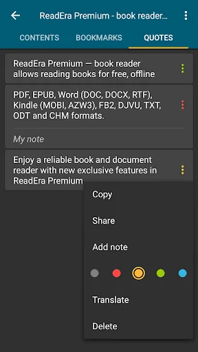 ReadEra Premium डाउनलोड करें – सर्वश्रेष्ठ ई-बुक रीडर ऐप - Screenshot 6