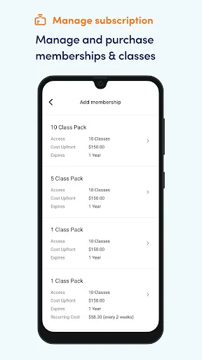 Clubworx डाउनलोड करें – जिम प्रबंधन और क्लाइंट शेड्यूलिंग ऐप - Screenshot 4