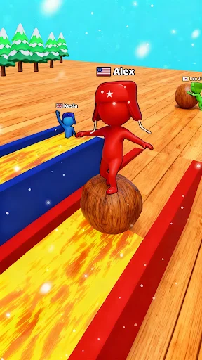 Snow Race 3D डाउनलोड करें – मजेदार स्नोबॉल रेसिंग गेम का आनंद लें - Screenshot 18