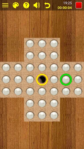 Marble Solitaire Puzzle Games डाउनलोड करें – बेहतरीन माइंड गेम - Screenshot 1