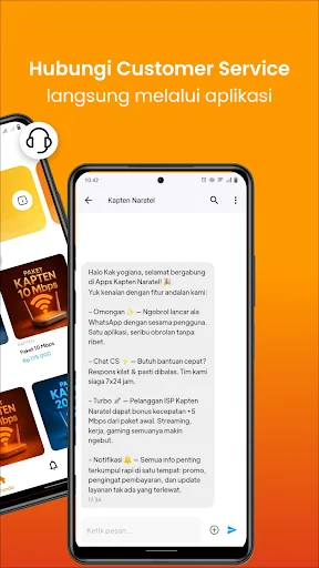 Kapten Naratel डाउनलोड करें – इंटरनेट बिल और वाईफाई चेक करें - Screenshot 6