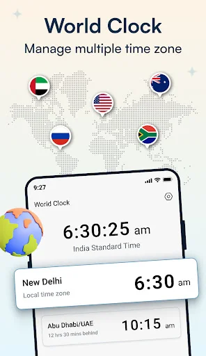 Clock Alarm डाउनलोड करें – समय पर जागें और व्यवस्थित रहें - Screenshot 3