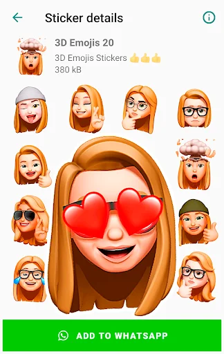 Funny Emojis Stickers डाउनलोड करें – WhatsApp के लिए बेहतरीन स्टिकर्स - Screenshot 7