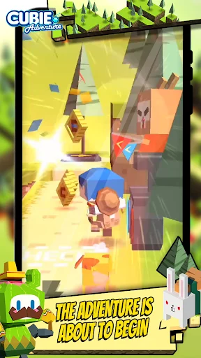 Cubie Adventure World डाउनलोड करें – मजेदार रन और जंप गेम - Screenshot 17