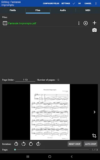 MobileSheets डाउनलोड करें – संगीतकारों के लिए बेहतरीन शीट म्यूजिक व्यूअर - Screenshot 14